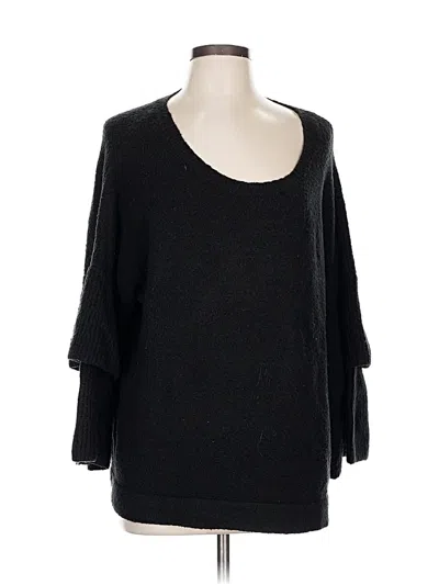 Pre-owned French Connection Pullover Sweater In Silver