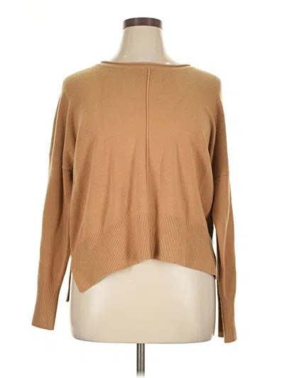 Pre-owned French Connection Pullover Sweater In Tan
