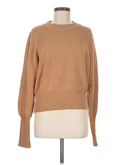 Pre-owned French Connection Pullover Sweater In Tan