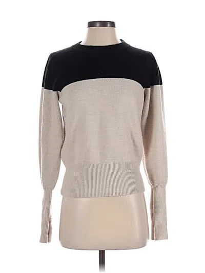 Pre-owned French Connection Pullover Sweater In Tan