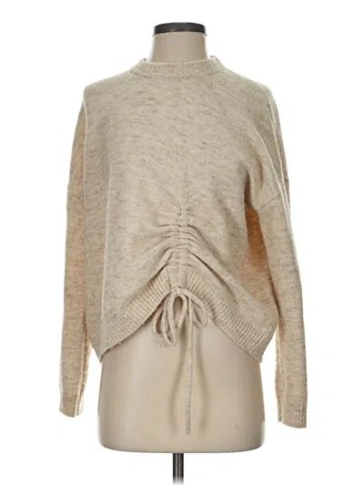 Pre-owned French Connection Pullover Sweater In Tan