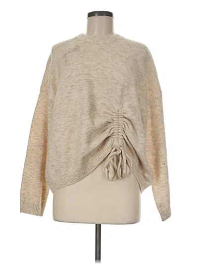 French Connection Pullover Sweater In Tan