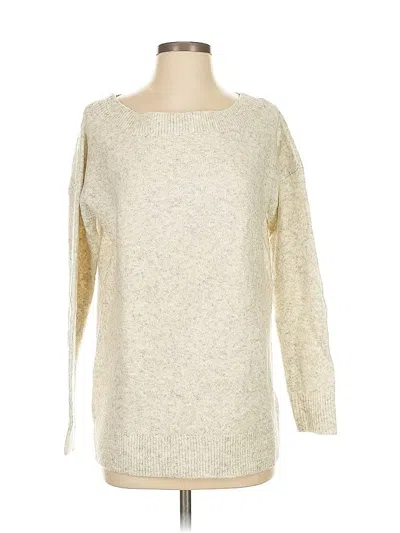 Pre-owned French Connection Pullover Sweater In White