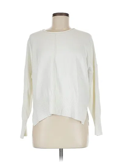 Pre-owned French Connection Pullover Sweater In White
