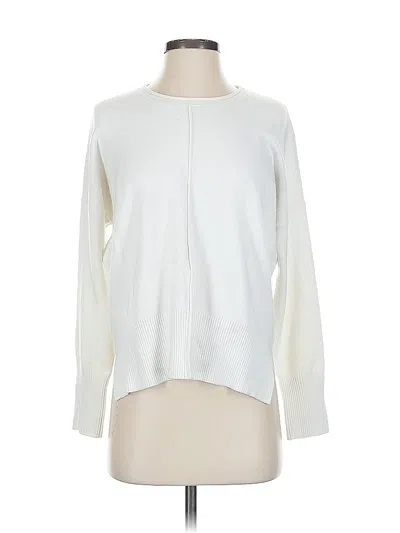 Pre-owned French Connection Pullover Sweater In White