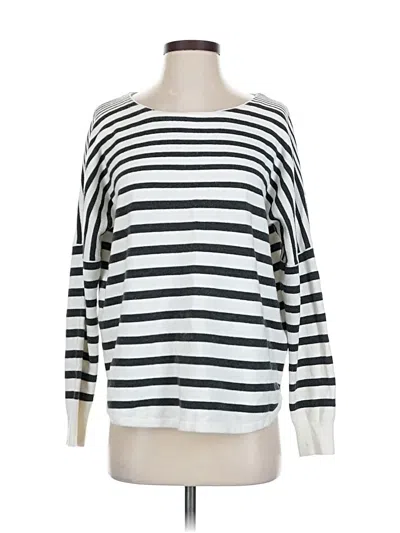 Pre-owned French Connection Pullover Sweater In White