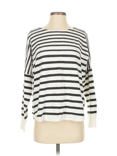 Pre-owned French Connection Pullover Sweater In White