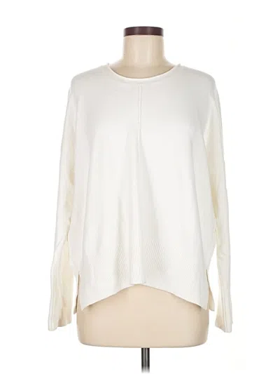 Pre-owned French Connection Pullover Sweater In White