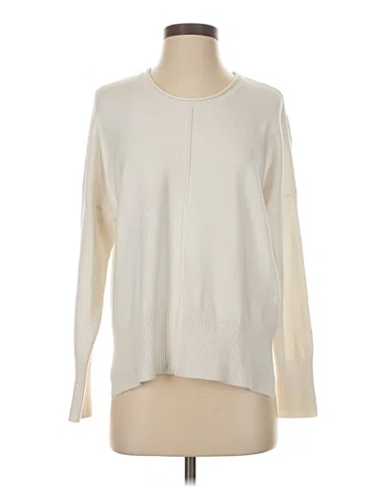 Pre-owned French Connection Pullover Sweater In White