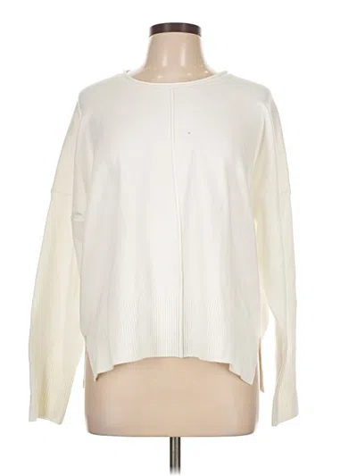 Pre-owned French Connection Pullover Sweater In White