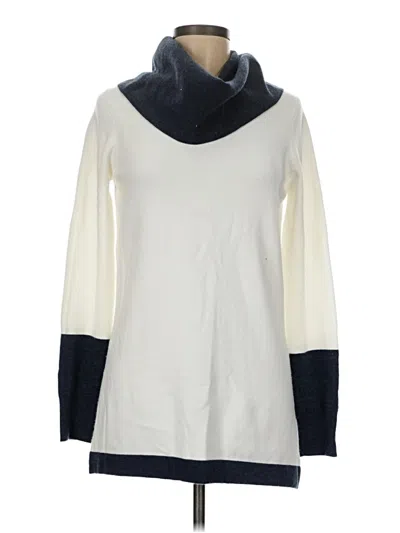 Pre-owned French Connection Pullover Sweater In White