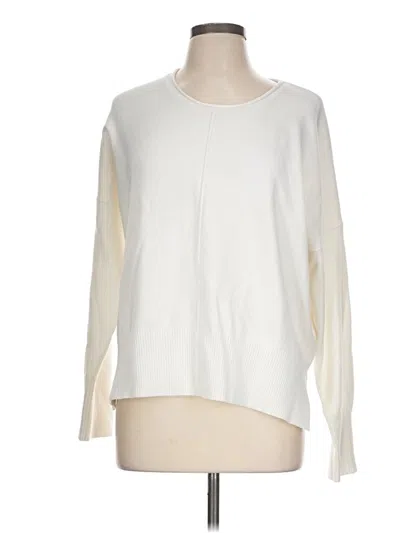 Pre-owned French Connection Pullover Sweater In White