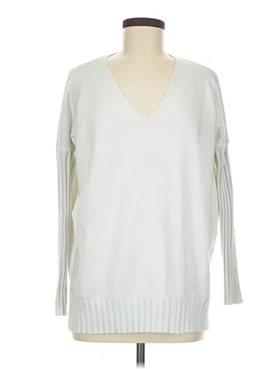 Pre-owned French Connection Pullover Sweater In White