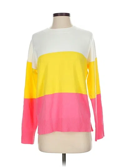 Pre-owned French Connection Pullover Sweater In Yellow