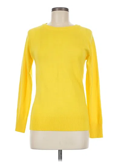 Pre-owned French Connection Pullover Sweater In Yellow