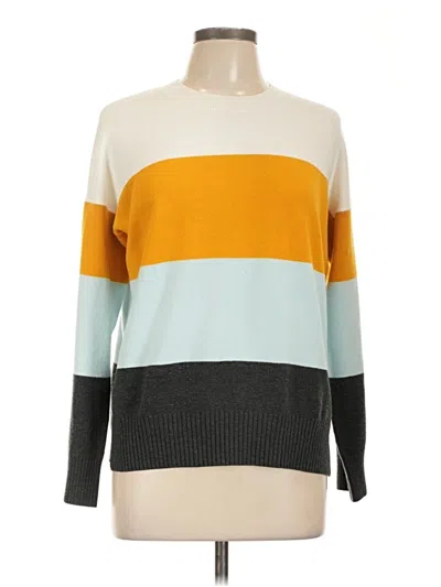 Pre-owned French Connection Pullover Sweater In Yellow