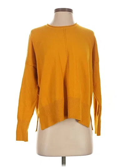 Pre-owned French Connection Pullover Sweater In Yellow