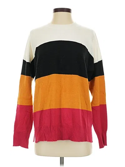 Pre-owned French Connection Pullover Sweater In Yellow