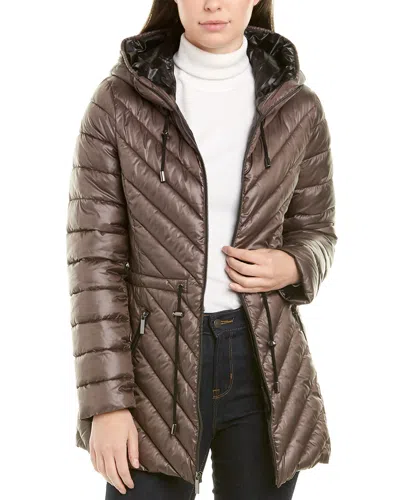 FRENCH CONNECTION FRENCH CONNECTION QUILTED DRAWSTRING COAT