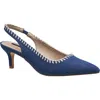 French Connection Women's Quinn Slingback Sandal In Denim