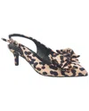 French Connection Quinnbow Slingback Kitten Heel In Multi