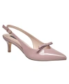 French Connection Quinny Slingback Kitten Heel In Mauve