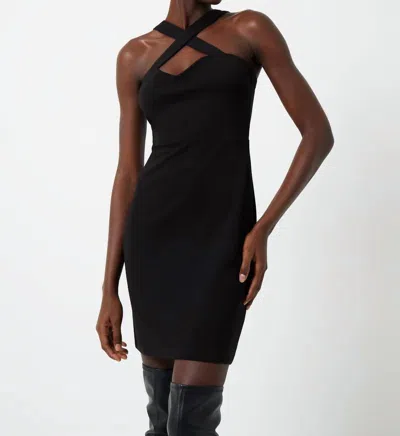 French Connection Rafe Ponte Jersey Bodycon Dress In Black