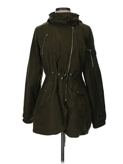 Pre-owned French Connection Raincoat In Green