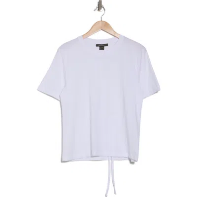 French Connection Rallie Ruched Tie T-shirt