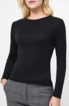 French Connection Reeves Jersey Top In Black