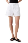 FRENCH CONNECTION RHODES FLORAL LACE COTTON SHORTS