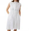 French Connection Rhodes Shirt Dress In White In White
