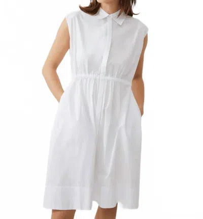 French Connection Rhodes Shirt Dress In White
