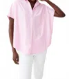 French Connection Rhodes Sleeveless Popover Top In Lilac In Pink