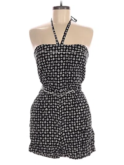 Pre-owned French Connection Romper In Black