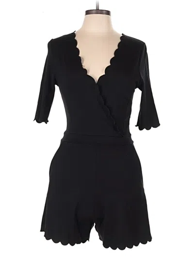 Pre-owned French Connection Romper In Black