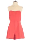 French Connection Romper In Red