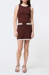 French Connection Ruthie Knit Mini Dress In Multi