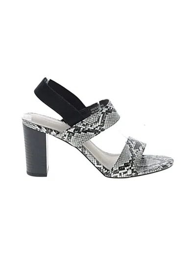Pre-owned French Connection Sandals In Gray