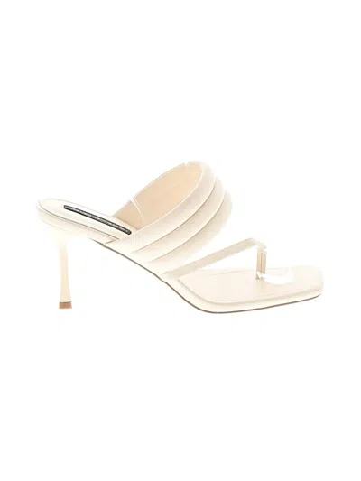 Pre-owned French Connection Sandals In Ivory
