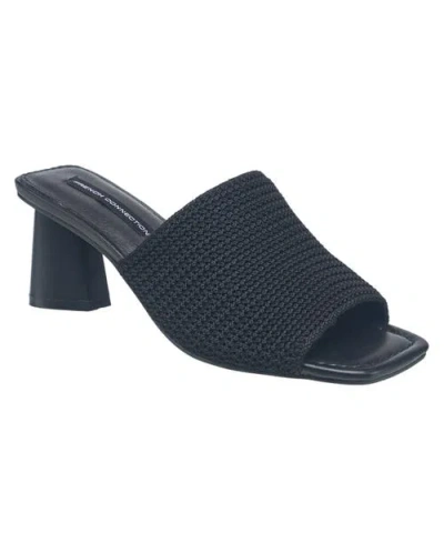 French Connection Womens Sevran Knit Mule In Multi