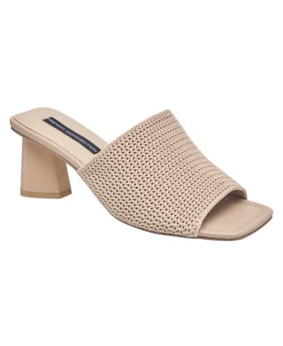 French Connection Womens Sevran Knit Mule In Multi