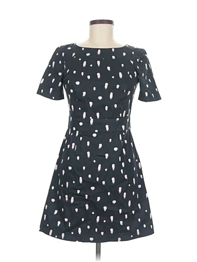 Pre-owned French Connection Short Sleeve Top Black Square Neckline Tops