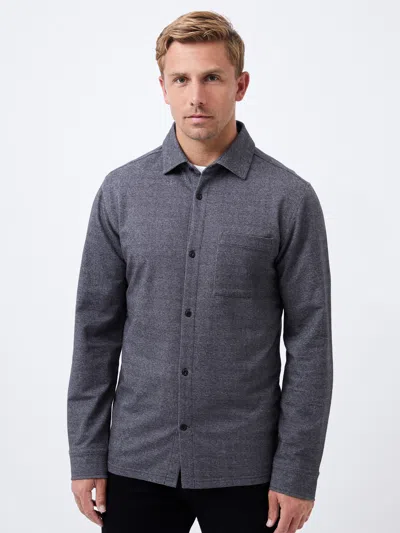 French Connection Single Pocket Shirt  Tops In Grey