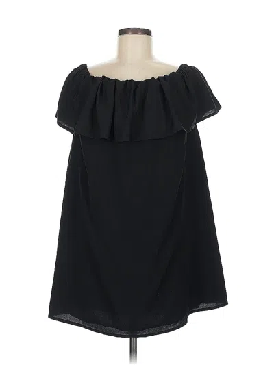 Pre-owned French Connection Sleeveless Blouse In Black