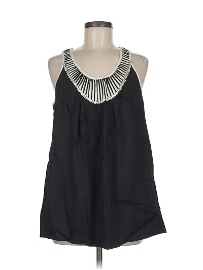 Pre-owned French Connection Sleeveless Blouse In Black