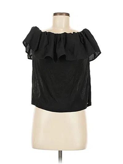 Pre-owned French Connection Sleeveless Blouse In Black