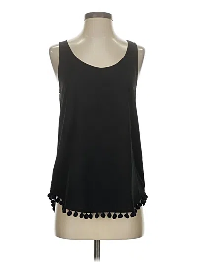 Pre-owned French Connection Sleeveless Blouse In Black