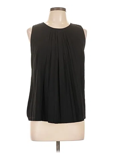 Pre-owned French Connection Sleeveless Blouse In Black