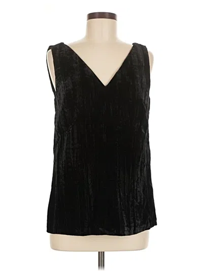 Pre-owned French Connection Sleeveless Blouse In Black